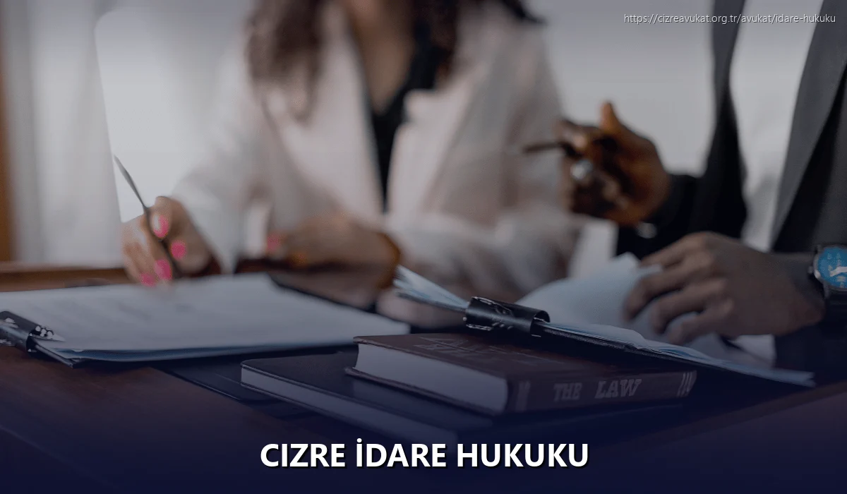 Cizre İdare Hukuku