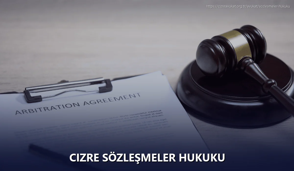 Cizre Sözleşmeler Hukuku